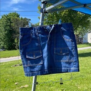 Stylish Denim Mini Skirt